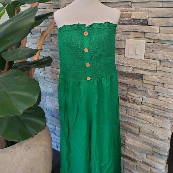 Dress Naoo Cropped Strapless Jumpsuit - Picture 2 of 9